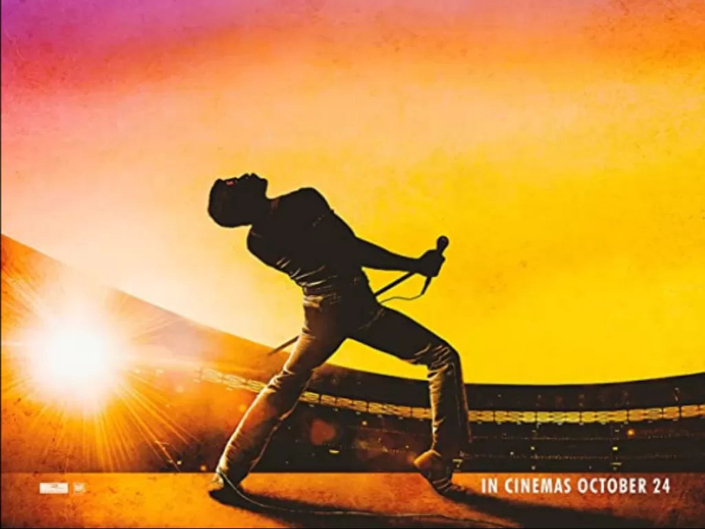 Tampilan poster Bohemian Rhapsody. (photo/Dok. IMDB)