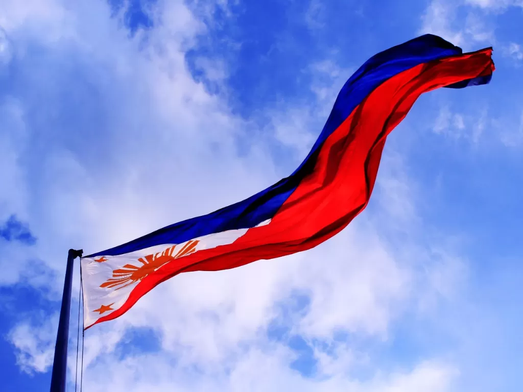 Ilustrasi Bendera Filipina. (Photo/Ilustrasi/Pexels)