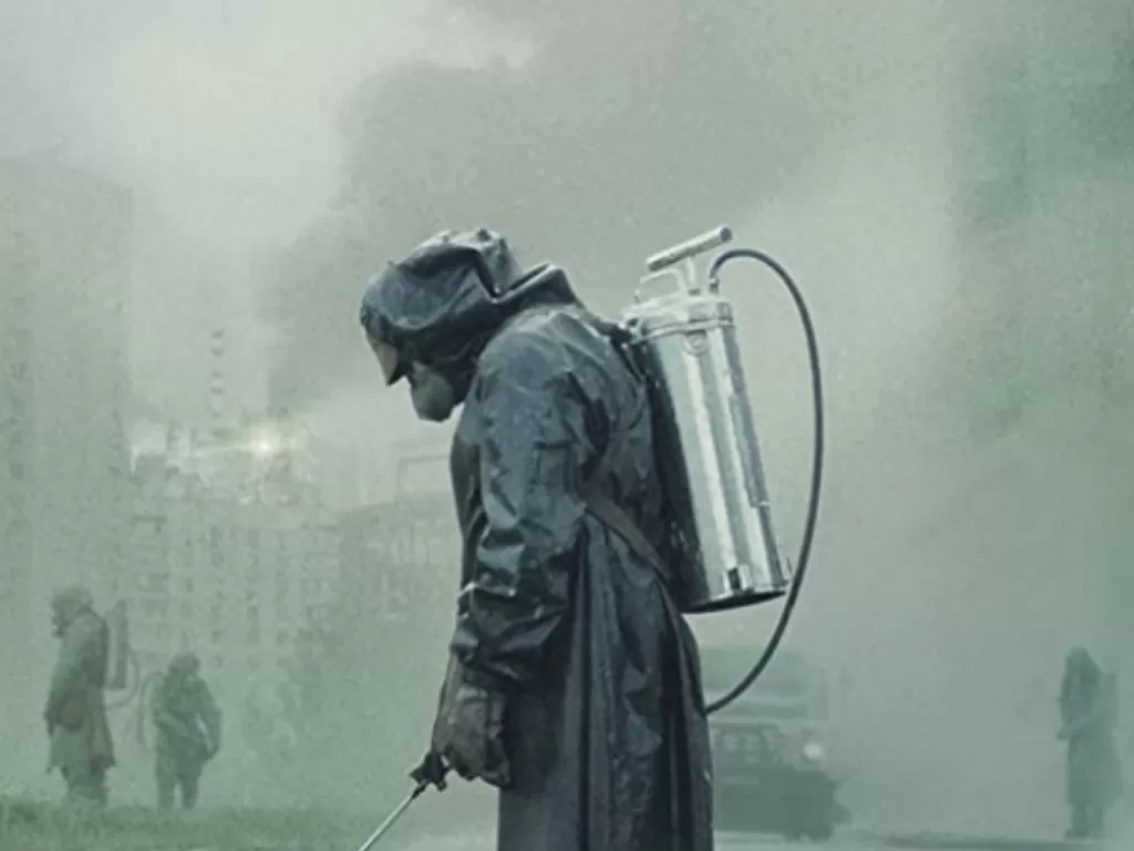 Tampilan poster film Chernobyl. (photo/Dok. IMDB)