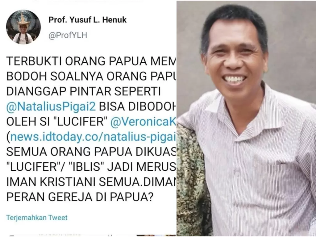 Guru Besar Fakultas Pertanian Universitas Sumatera Utara (USU), Profesor Yusuf Leonard Henuk, (Twitter)
