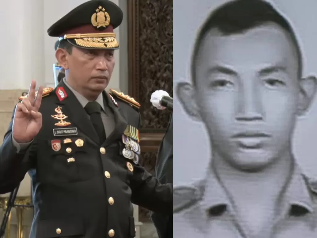 Jenderal Listyo Sigit Prabowo saat dilantik jadi Kapolri. Listyo saat Akpol. (Kanan). (Ist)