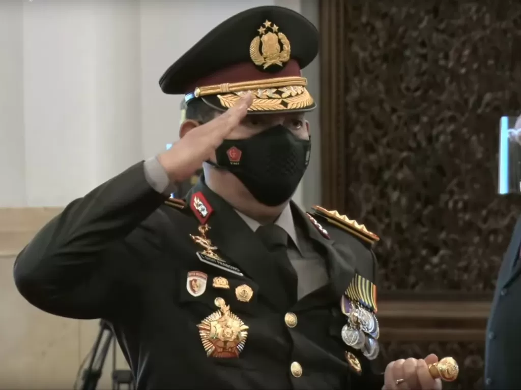 Jenderal Listyo Sigit Prabowo. (Youtube/Sekretariat Presiden)