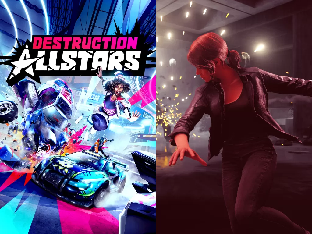Tampilan game Destruction AllStars dan Control (photo/Sony Interactive Entertainment)