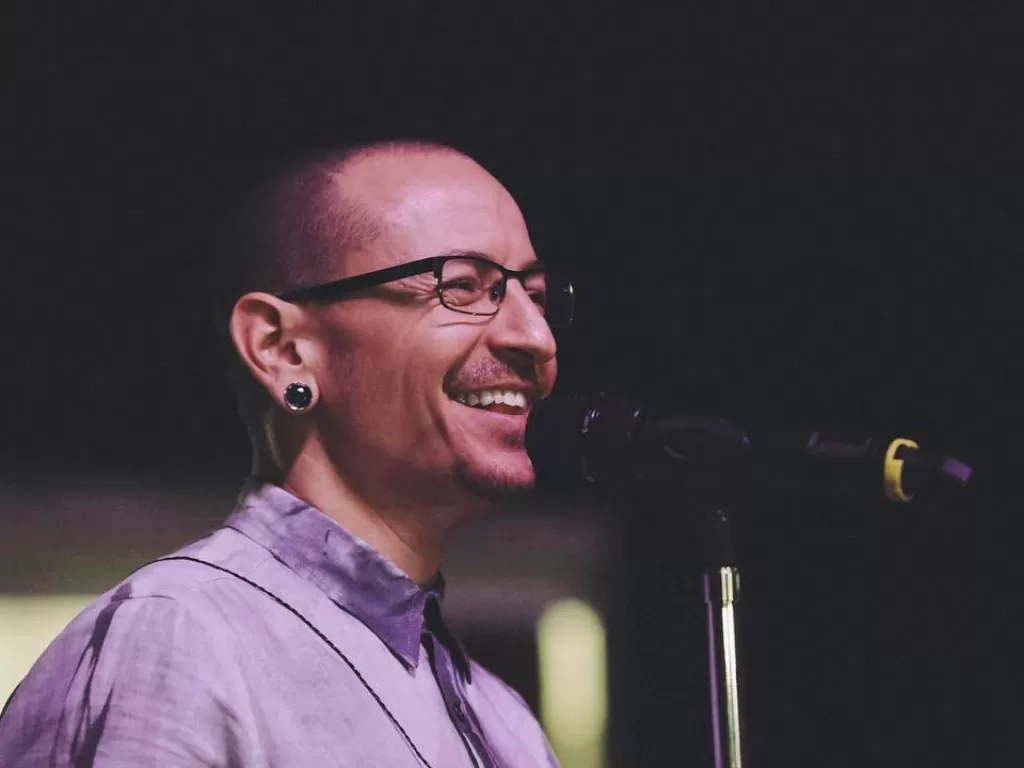 Chester Bennington, vokalis Linkin Park yang sudah meninggal dunia. (photo/Instagram/@chesterbe)