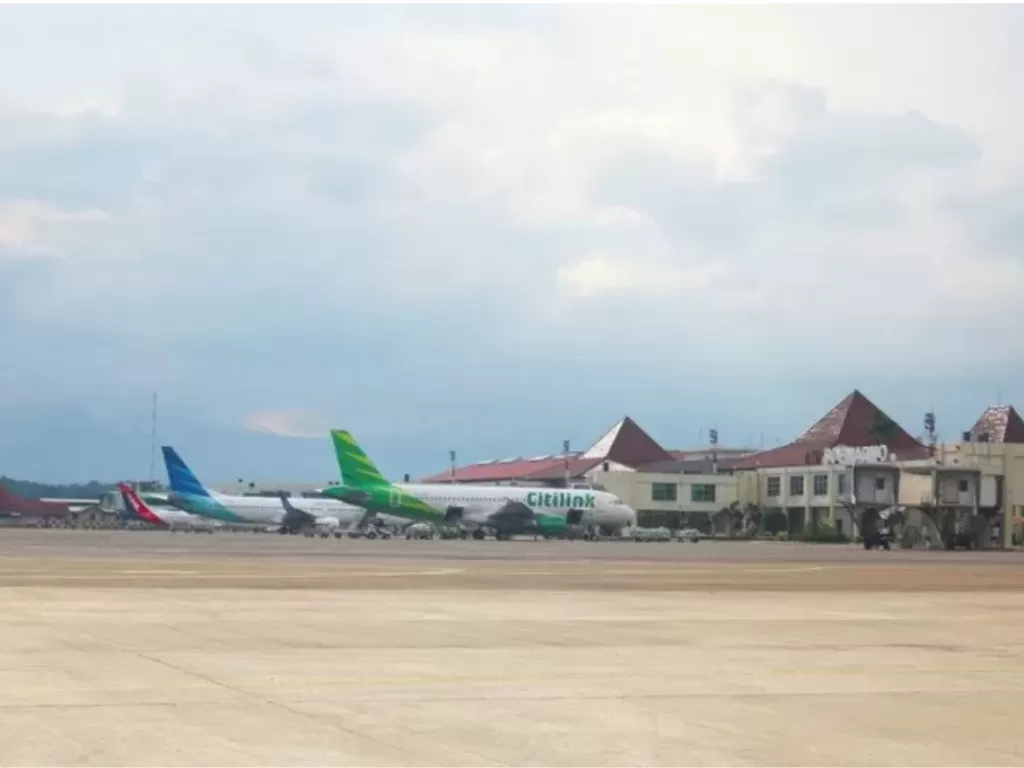 Bandara Adi Soetjipto Yogyakarta, salah satu bandara di bawah pengelolaan PT Angkasa Pura I. (ANTARA/HO)