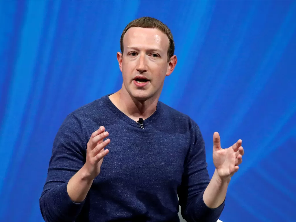 Founder dan CEO dari Facebook, Mark Zuckerberg (photo/REUTERS/Charles Platiau)