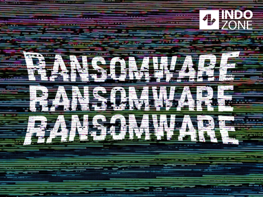 Ilustrasi ransomware (Ilustrasi/INDOZONE/Ferry Andika)