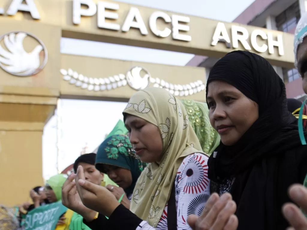 Warga muslim Filipina mayoritas di wilayah Mindanao. (Reuters)