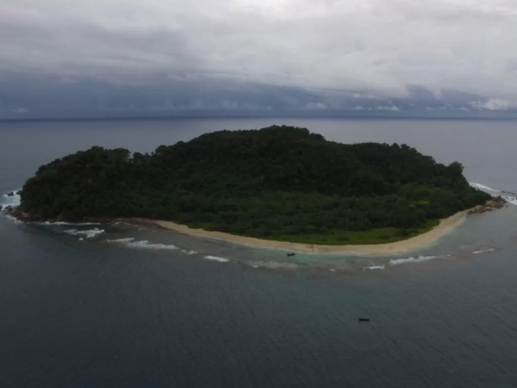  Pulau Rusa di Kabupaten Aceh Besar. (ANTARA/HO-KKP)