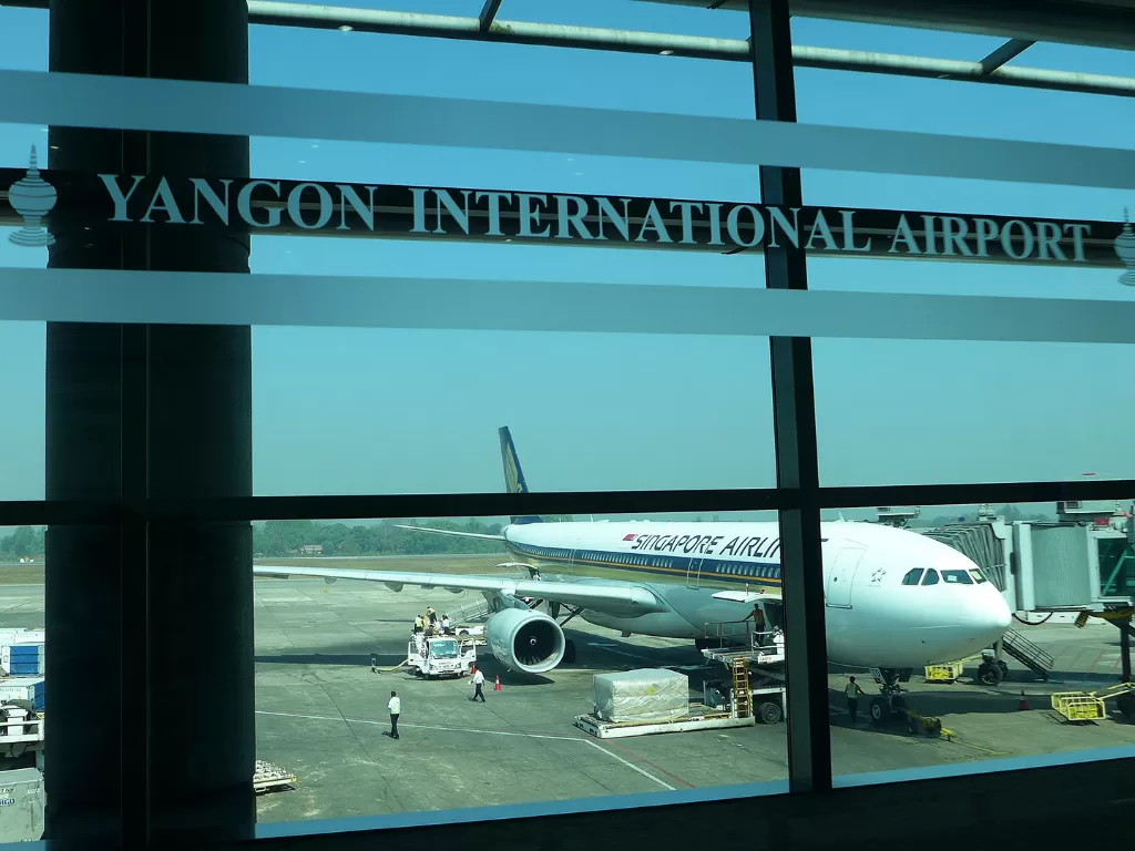 Bandara Yangon di Myanmar. (photo/Flickr/Daniel)