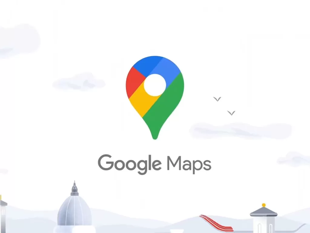 Ilustrasi logo baru dari layanan peta online Google Maps (photo/Dok. Google)