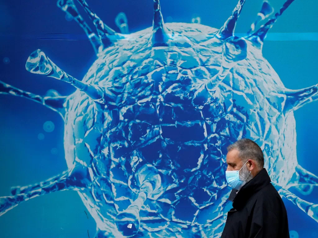 Ilustrasi virus corona (REUTERS/Phil Noble)