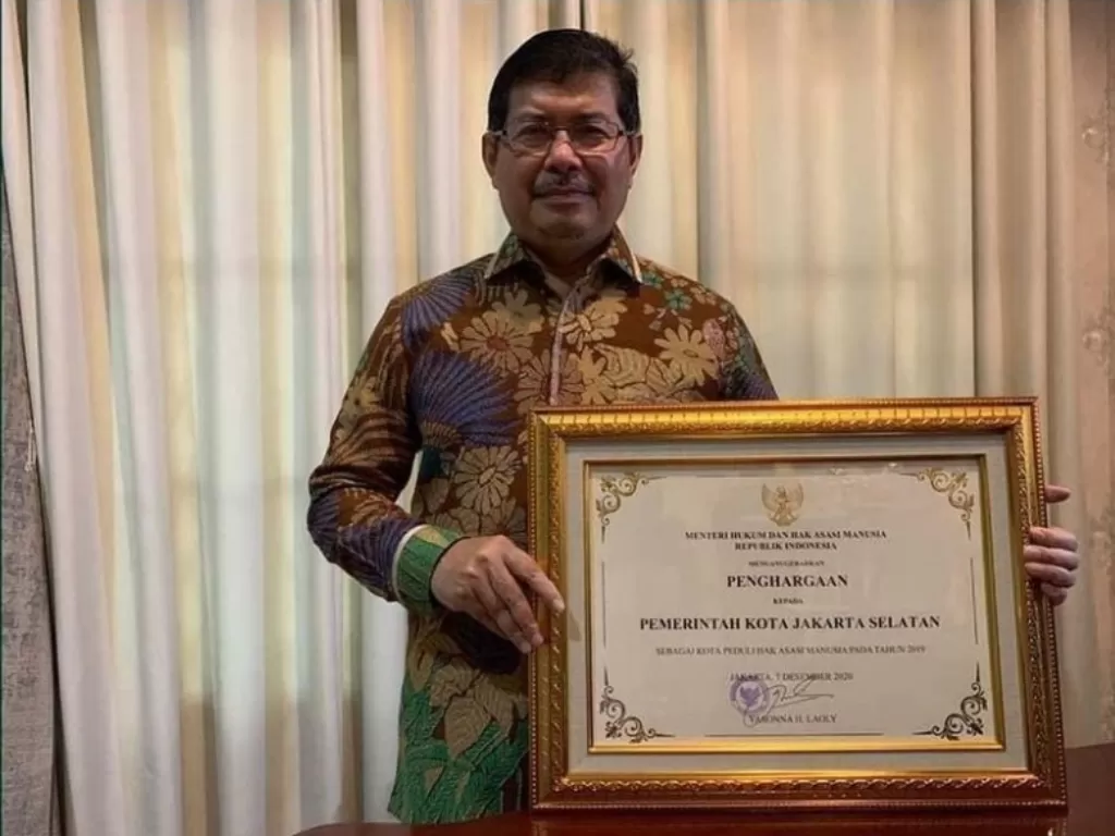 Sekda DKI Jakarta Marullah Matali yang juga jadi Wali kota Jaksel. (Instagram/@marullahmatali.real).