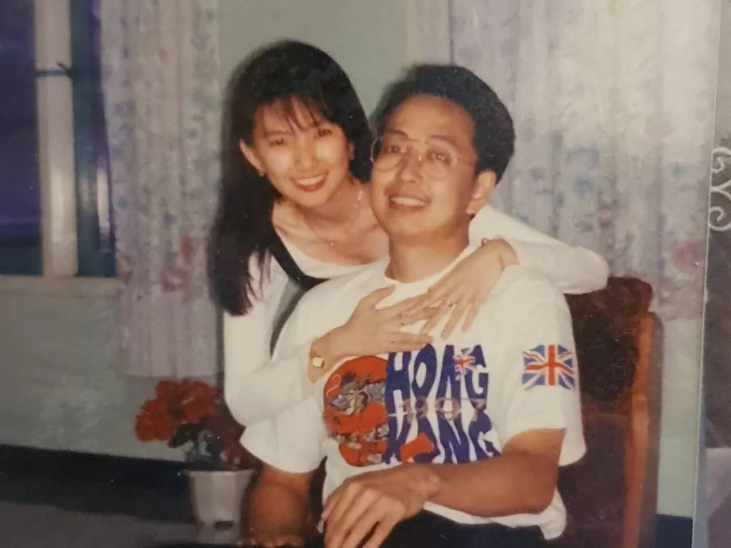 Tung Desung Waringin foto bersama sang istri. (Instagram)