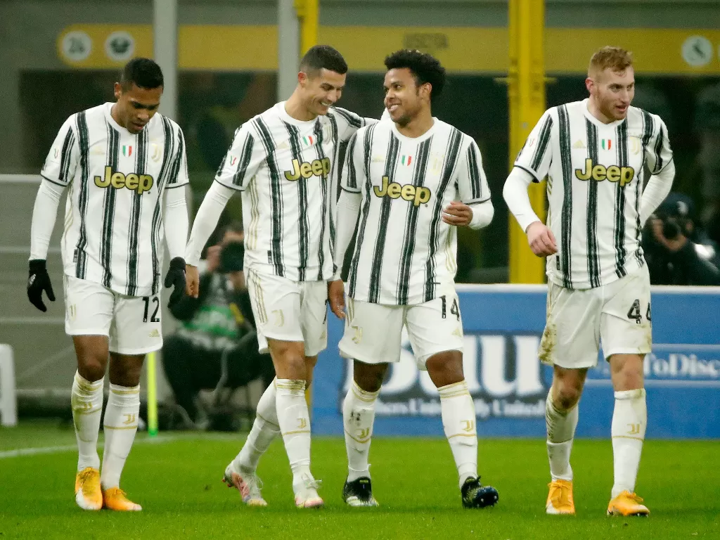 Para pemain Juventus. (REUTERS/ALESSANDRO GAROFALO)
