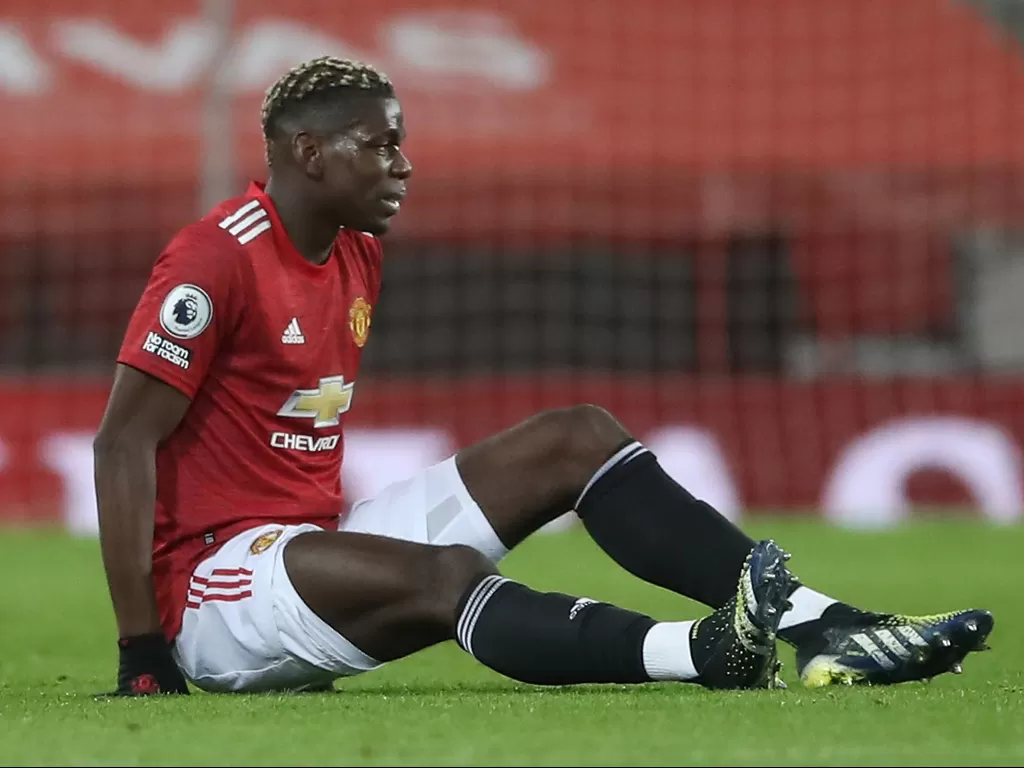 Paul Pogba, gelandang Manchester United. (REUTERS/MARTIN RICKETT)