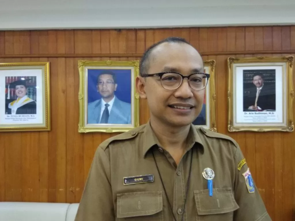 Gumilar Ekalaya saat ditemui di Jakarta, Selasa (17/9/2019). (ANTARA/Ricky Prayoga)