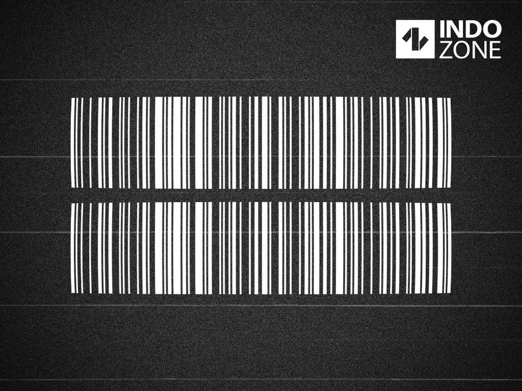 Ilustrasi tampilan barcode (Ilustrasi/INDOZONE/Ferry Andika)