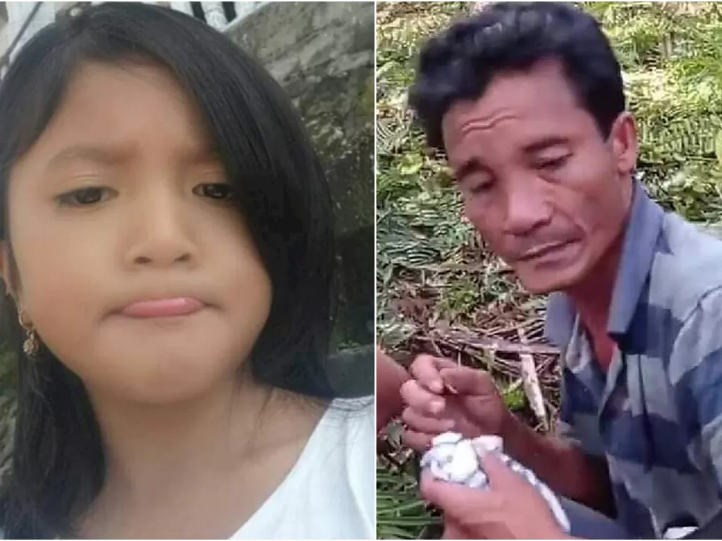 Pelaku pembunuhan bocah 7 tahun anak kepala desa di Nias Selatan. (Facebook)
