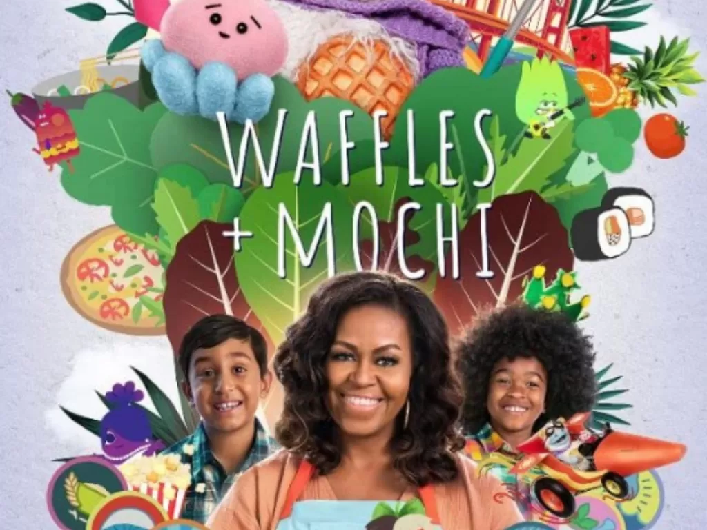 Tampilan poster serial 'Waffles + Mochi'. (photo/Dok. IMDB)
