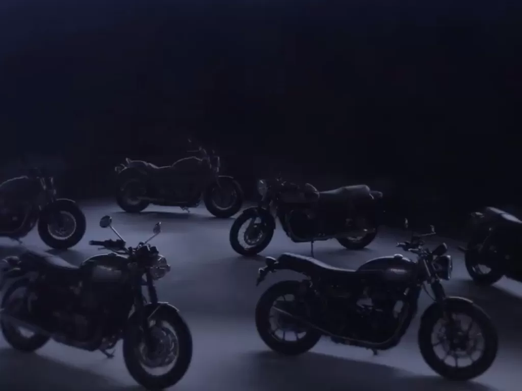 Tampilan produk motor terbaru yang akan diluncurkan Triumph. (photo/SS/Youtube/Official Triumph Motorcycles)