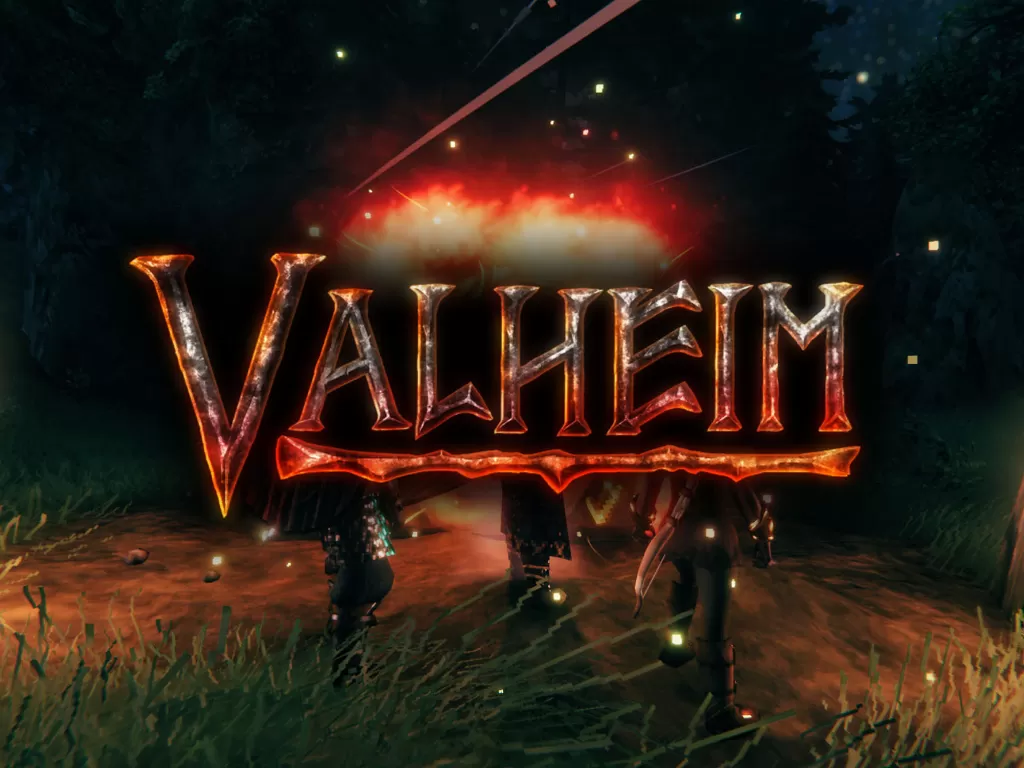 Tampilan logo game Valheim buatan Iron Gate (photo/Coffee Stain Publishing)