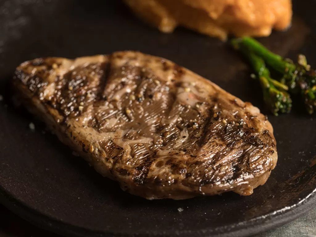 Steak iga dengan teknologi 3D. (robbreport.com)