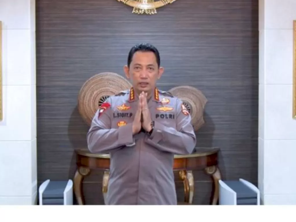Kapolri Jenderal Listyo Sigit Prabowo. (Div Humas Mabes Polri)