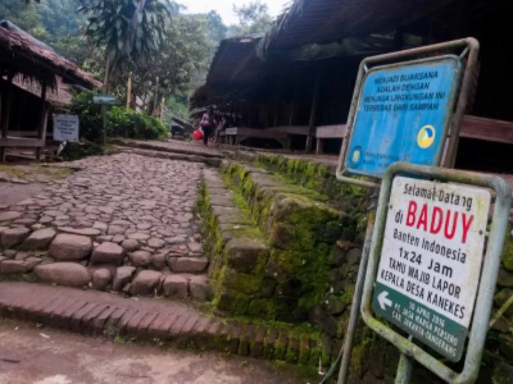 Gelar Ritual Kawalu Pemukiman Suku Baduy Tutup Bulan Wisatawan