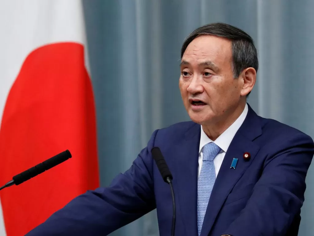 Perdana Menteri Yoshihide Suga. (REUTERS/Issei Kato)