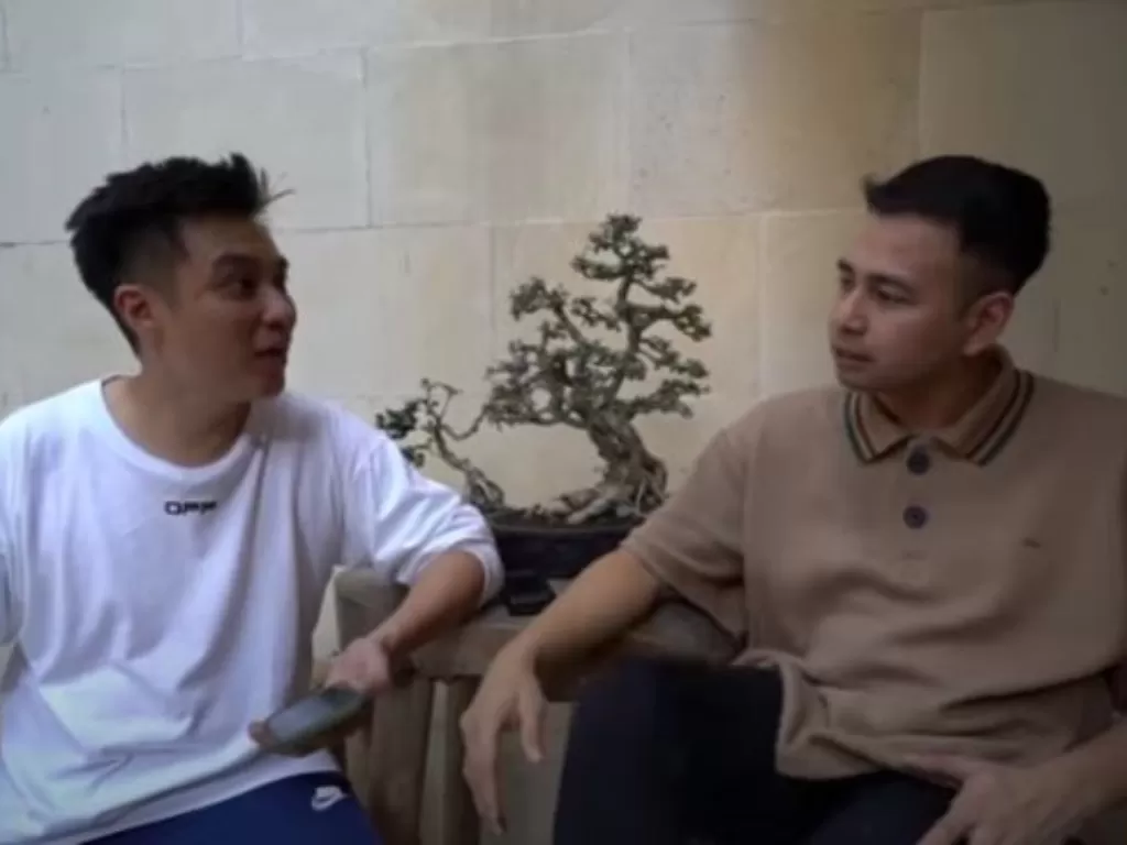 Baim Wong dan Raffi Ahmad. (YouTube/Rans Entertainment)