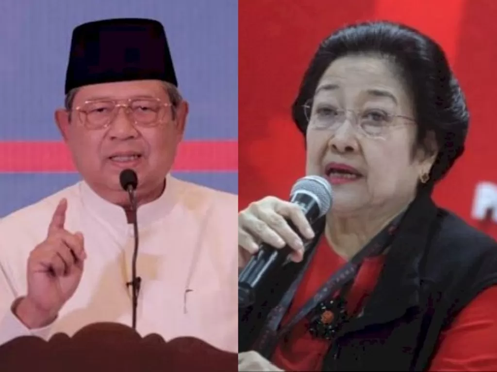 SBY dan Megawati. (Antara).
