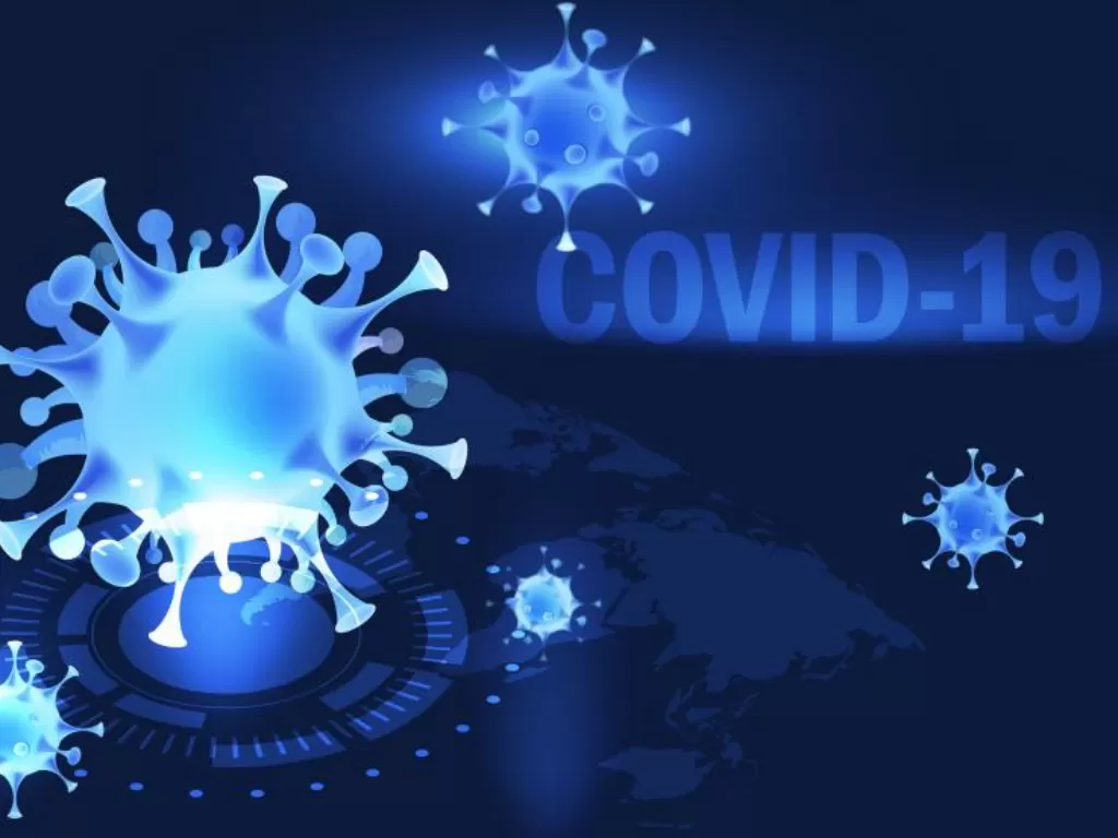 Ilustrasi varian baru virus corona. (Pixabay)