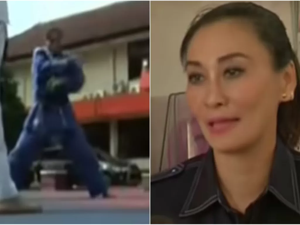 Kapolsek Astana Anyar, Kompol Yuni Purwanti Kusuma Dewi (YouTube)