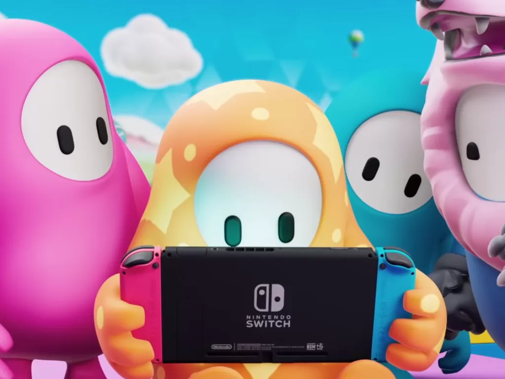 Trailer Fall Guys: Ultimate Knockout di platform Nintendo Switch (photo/YouTube/Nintendo)