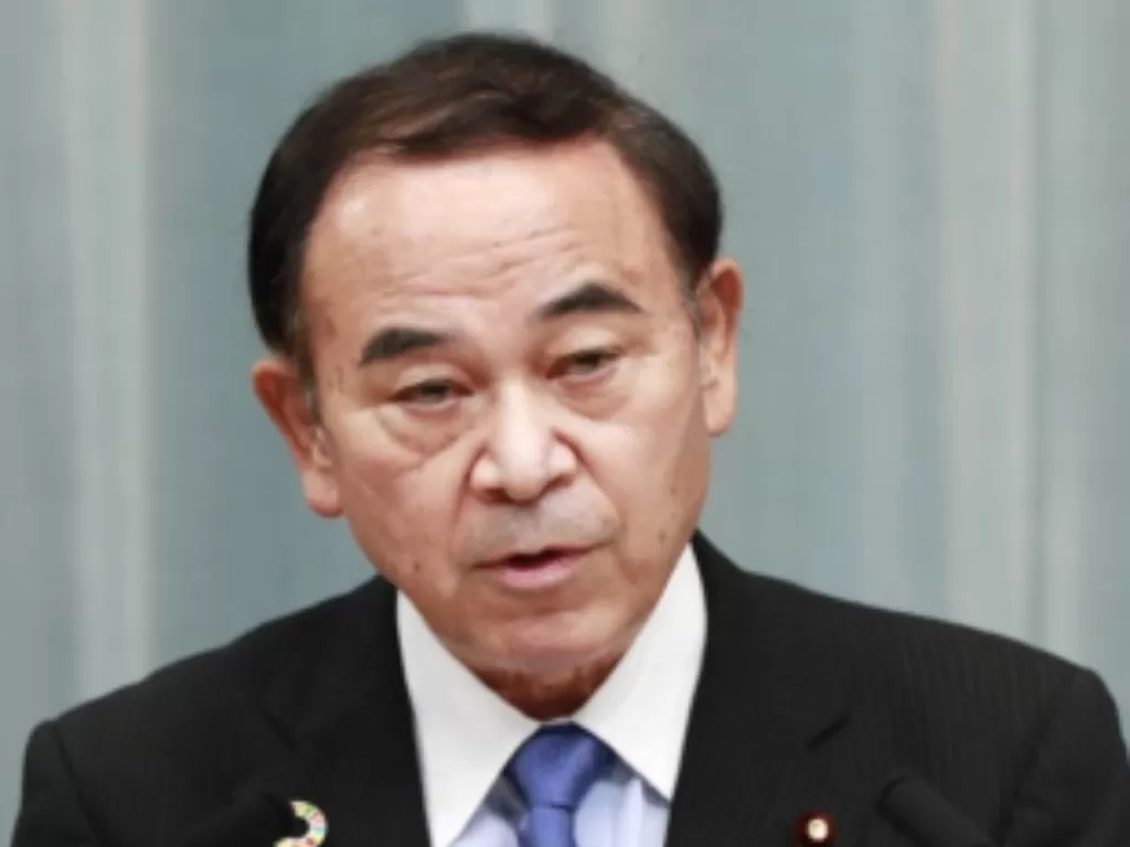 Tetsushi Sakamoto jadi Menteri Kesepian. (Photo/Kyodo)