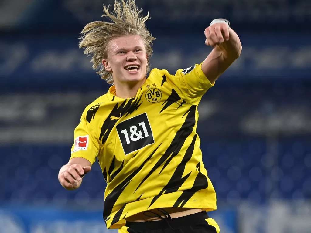 Striker Borussia Dortmund, Erling Haaland. (photo/REUTERS/Ina Fassbender)