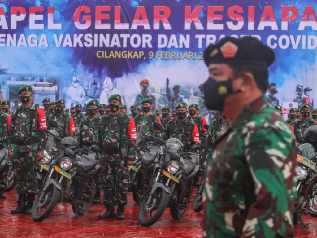 Ilustrasi anggota TNI. (ANTARA FOTO/Asprilla Dwi Adha).