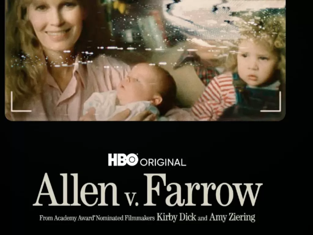 Tampilan poster serial dokumenter 'Allen v. Farrow'. (photo/Dok. IMDB)