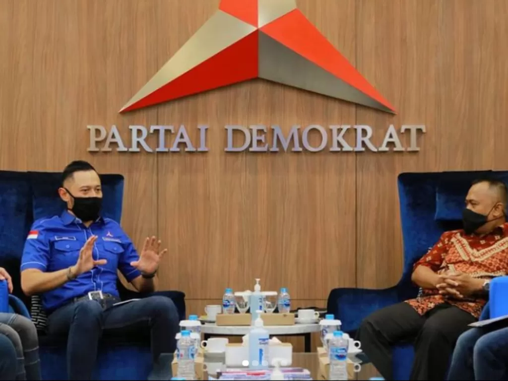 Ketua Umum Partai Demokrat Agus Harimurti Yudhoyono (Instagram/@pdemokrat)