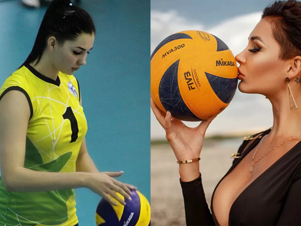 Atlet Voli asal Kazakhstan, Tatyana Demyanova. (Instagram/@tatark5)