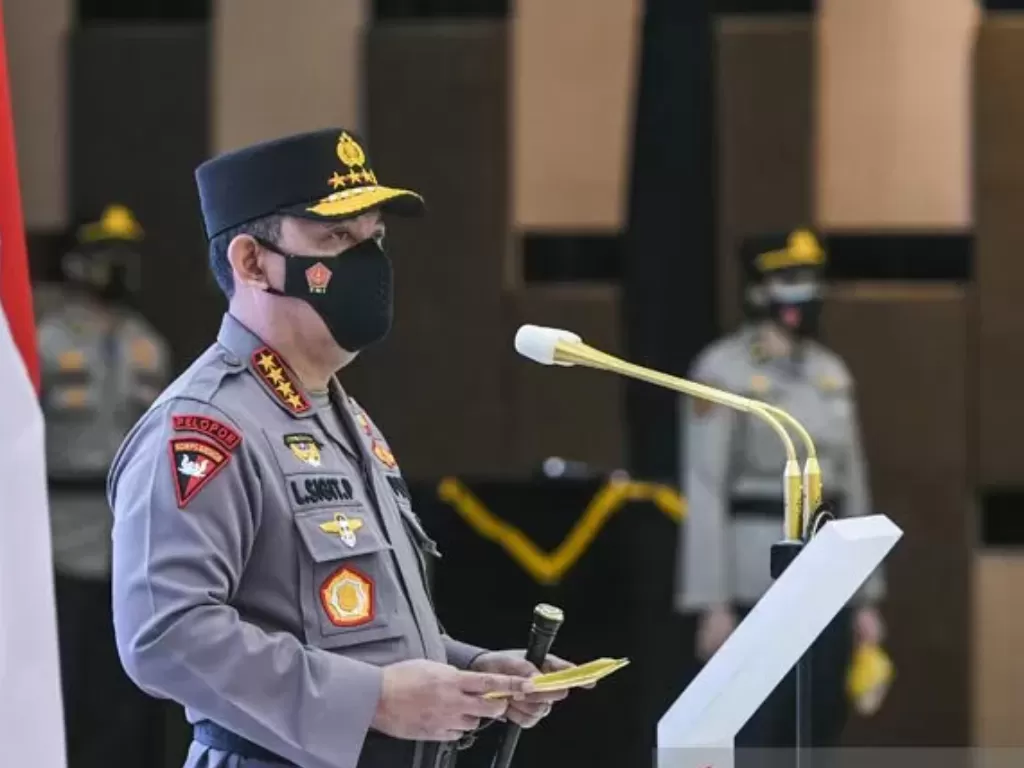 Kapolri Jenderal Pol Listyo Sigit Prabowo. (Antara)