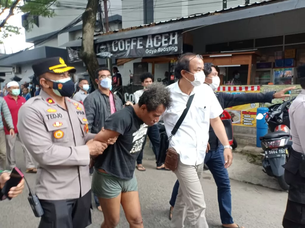 Pelaku penusuk TNI di Jakarta Timur. (Foto: Dok. Istimewa)