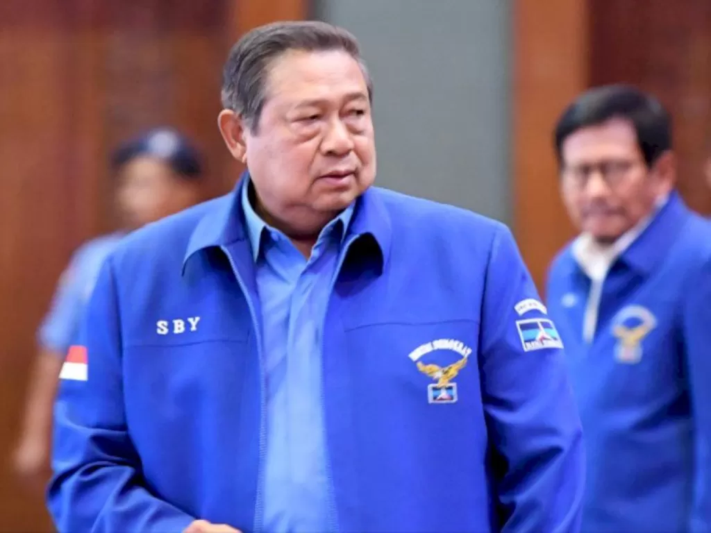 Susilo Bambang Yudhoyono. (ANTARA/M Risyal Hidayat)