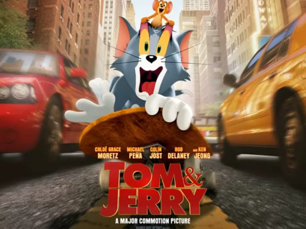 Tampilan poster Tom and Jerry terbaru. (photo/Dok. IMDB)