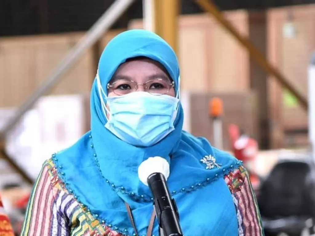 Juru Bicara Vaksinasi COVID-19 Kementerian Kesehatan Siti Nadia Tarmizi. (photo/Instagram/@kemensetneg.ri)
