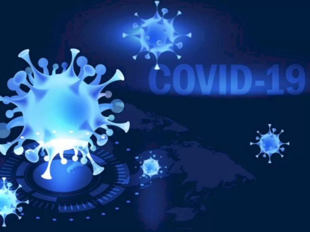 Ilustrasi varian baru virus corona. (Pixabay)