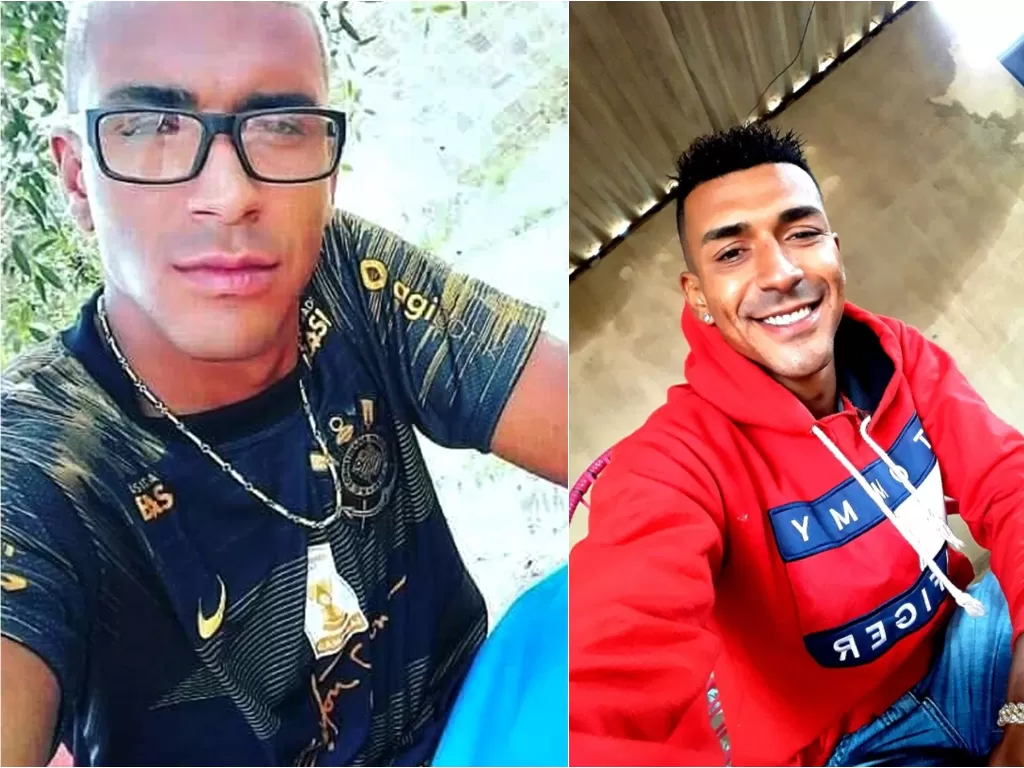 Jhonatan Willian Batista de Souza yang membunuh (kanan), Jeferson Lucas Batista de Souza yang dibunuh (kiri) (Newsflash)