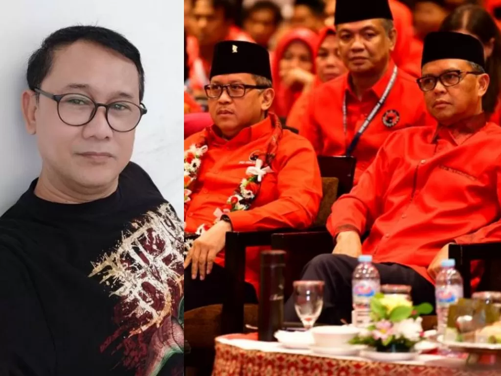 Kolase foto Denny Siregar dan Gubernur Sulawesi Selatan Nurdin Abdullah (Instagram @dennysirregar/Sulselprov.go.id)