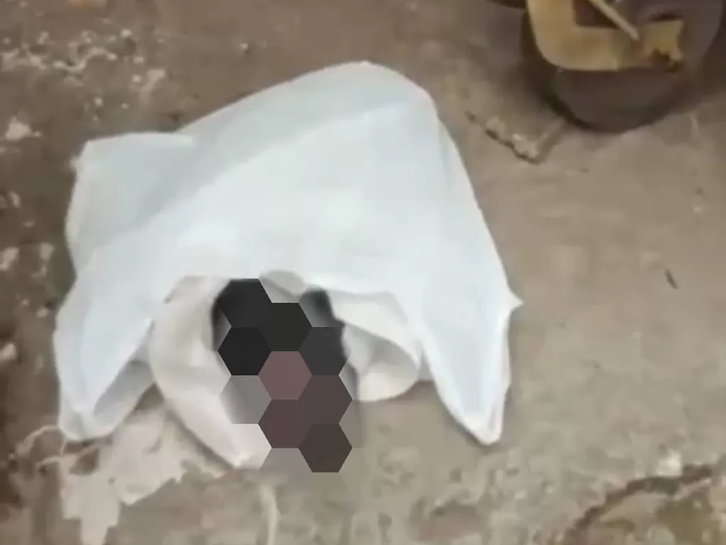Jasad bayi ditemukan di dalam kantong plastik yang dibuang ke dalam sumur di Pungkur (Instagram/beritakotabandung)